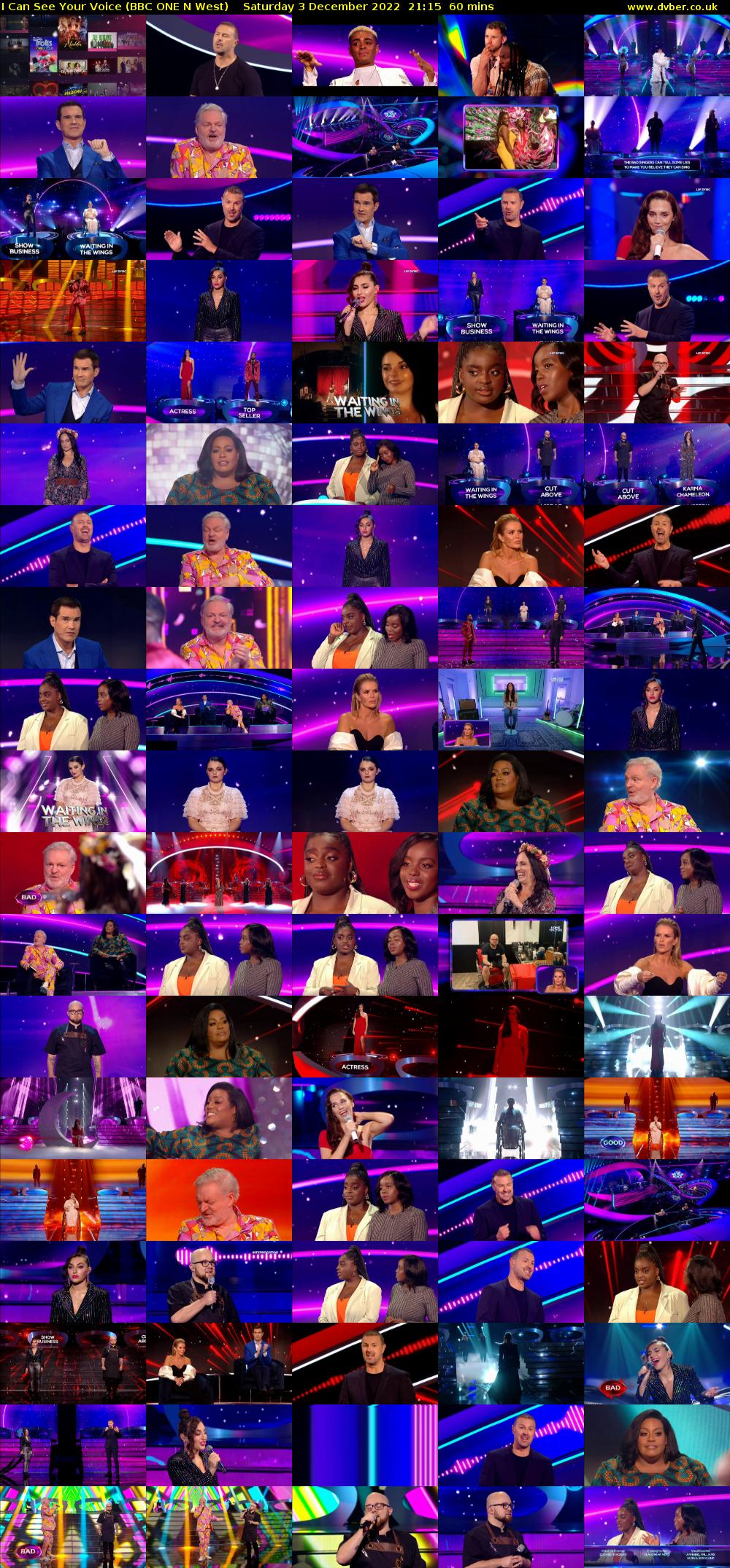 I Can See Your Voice (BBC ONE N West) Saturday 3 December 2022 21:15 - 22:15