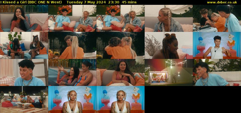 I Kissed a Girl (BBC ONE N West) Tuesday 7 May 2024 23:30 - 00:15
