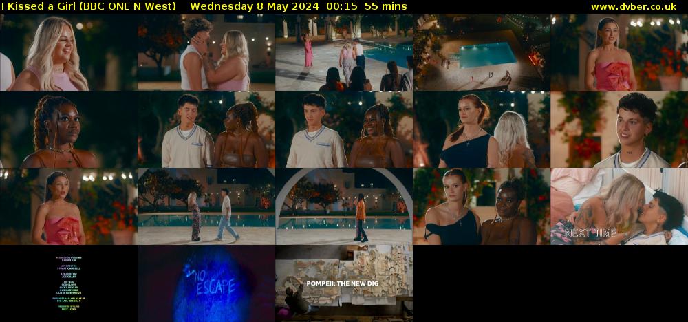 I Kissed a Girl (BBC ONE N West) Wednesday 8 May 2024 00:15 - 01:10