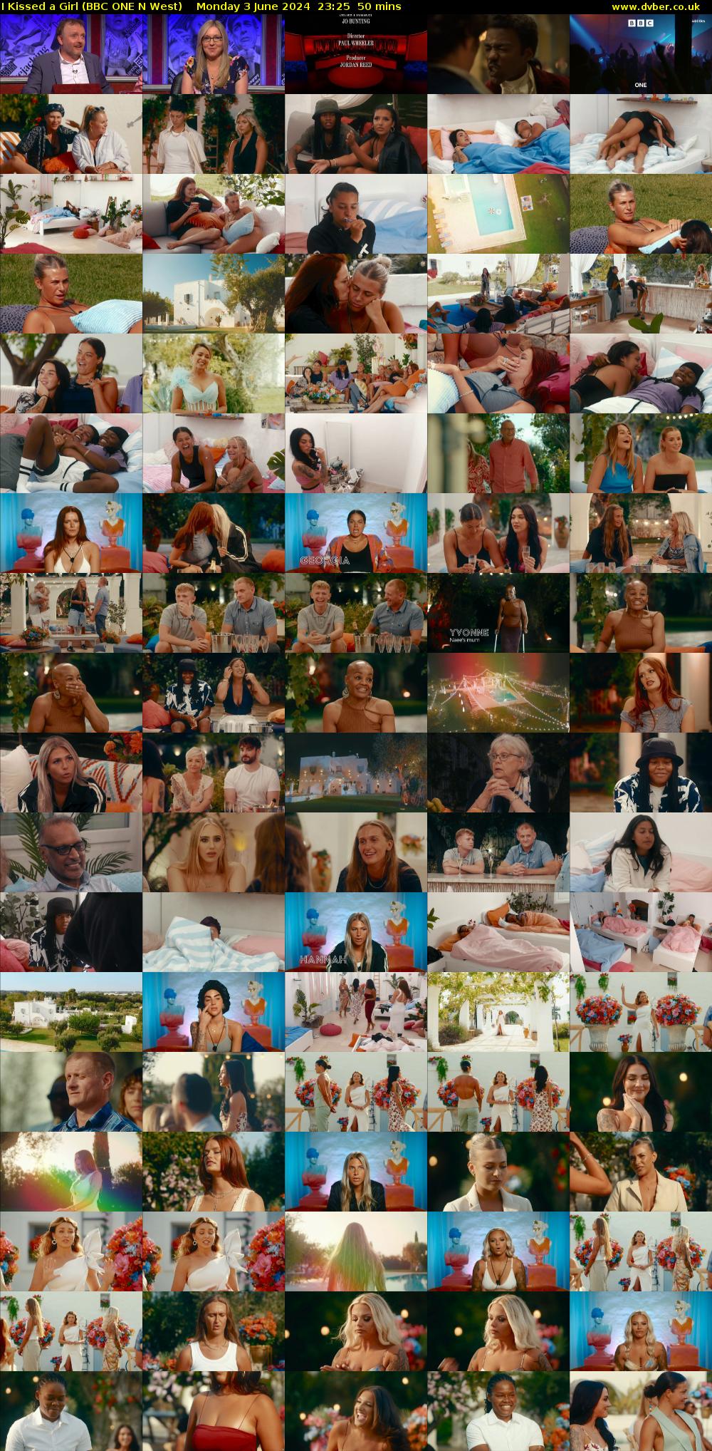 I Kissed a Girl (BBC ONE N West) Monday 3 June 2024 23:25 - 00:15