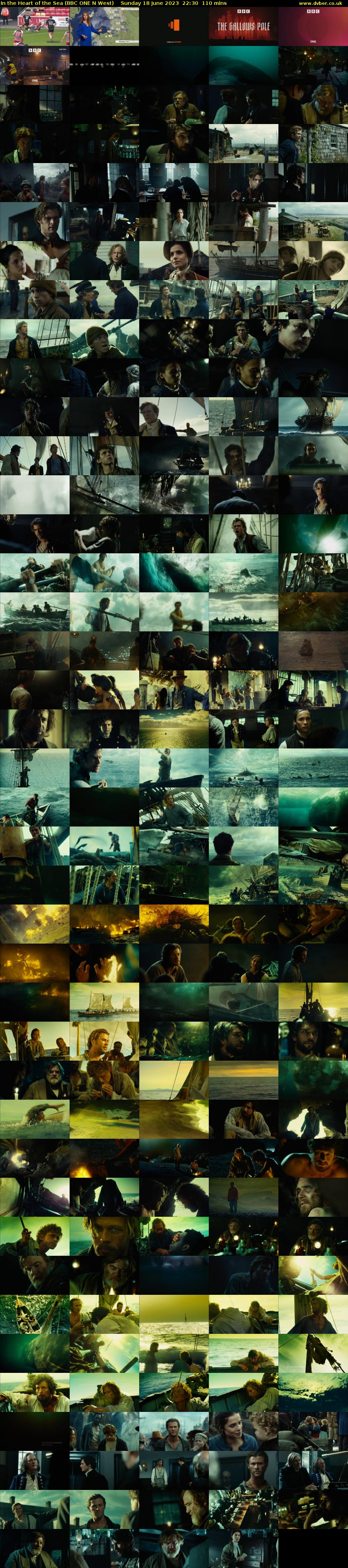 In the Heart of the Sea (BBC ONE N West) Sunday 18 June 2023 22:30 - 00:20