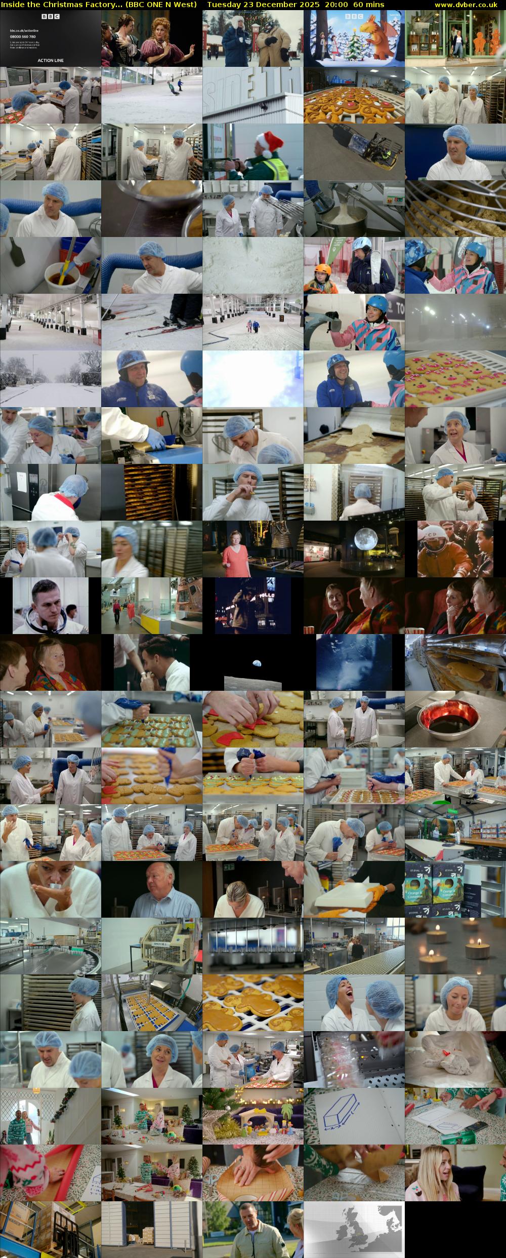 Inside the Christmas Factory... (BBC ONE N West) Tuesday 23 December 2025 20:00 - 21:00