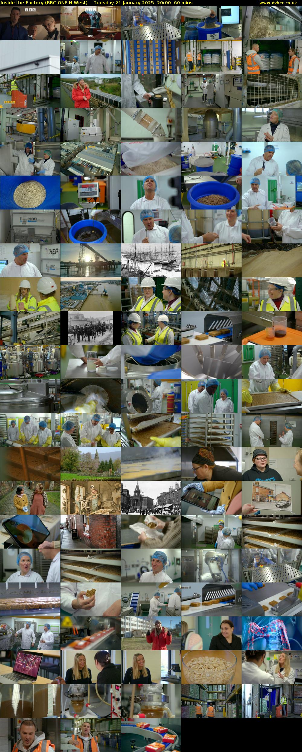 Inside the Factory (BBC ONE N West) Tuesday 21 January 2025 20:00 - 21:00