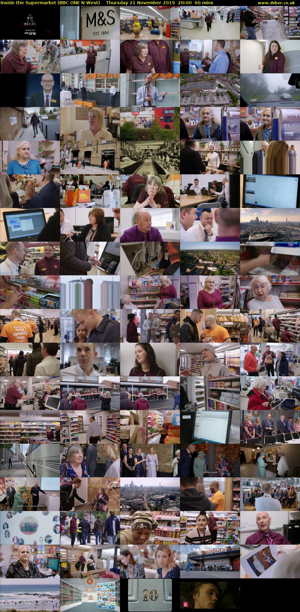 Inside the Supermarket (BBC ONE N West) Thursday 21 November 2019 20:00 - 21:00