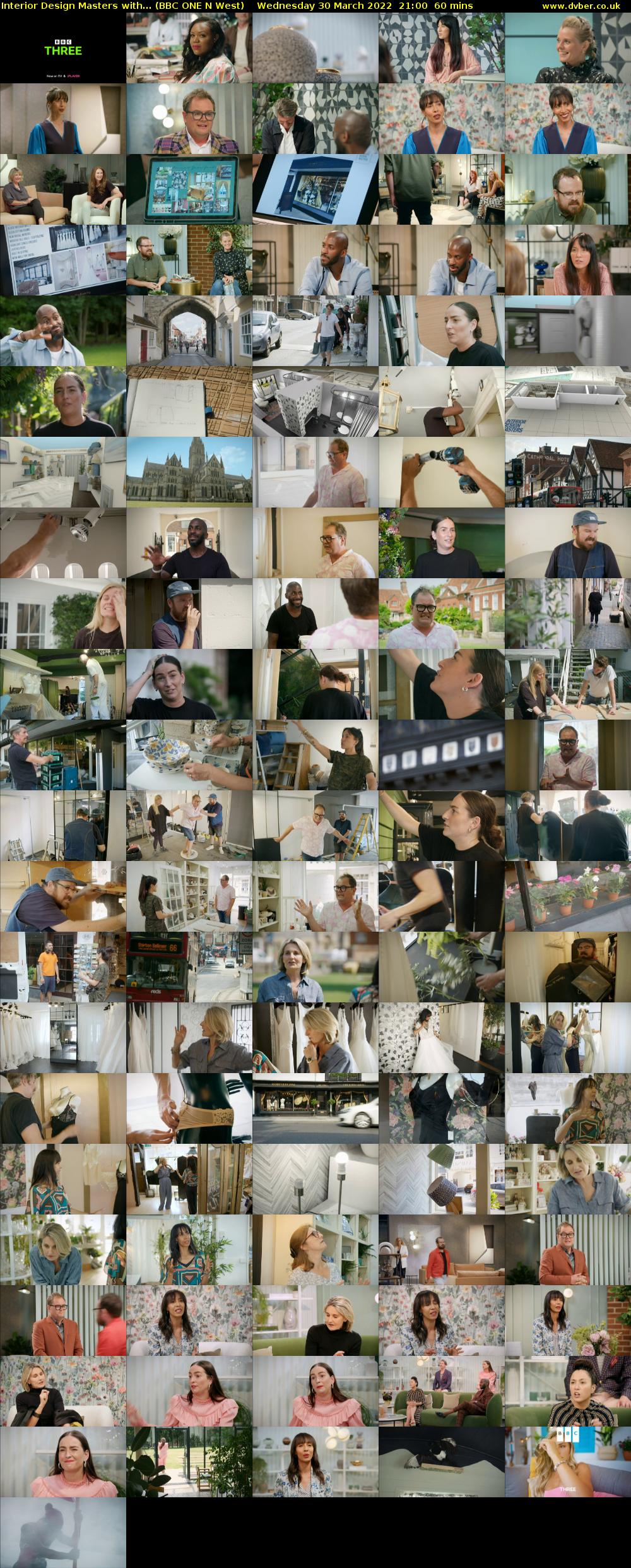 Interior Design Masters with... (BBC ONE N West) Wednesday 30 March 2022 21:00 - 22:00