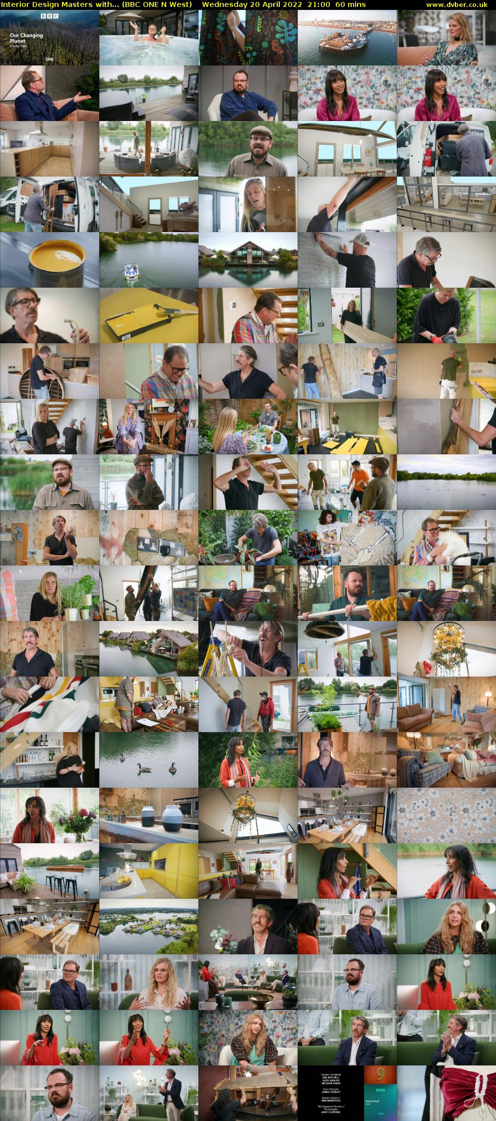 Interior Design Masters with... (BBC ONE N West) Wednesday 20 April 2022 21:00 - 22:00