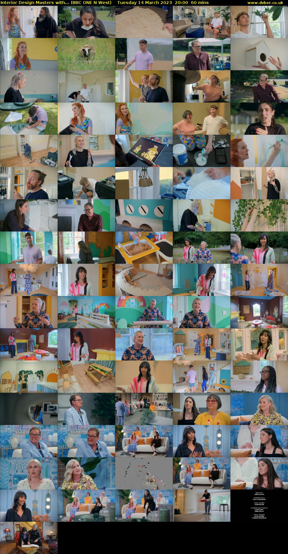 Interior Design Masters with... (BBC ONE N West) Tuesday 14 March 2023 20:00 - 21:00