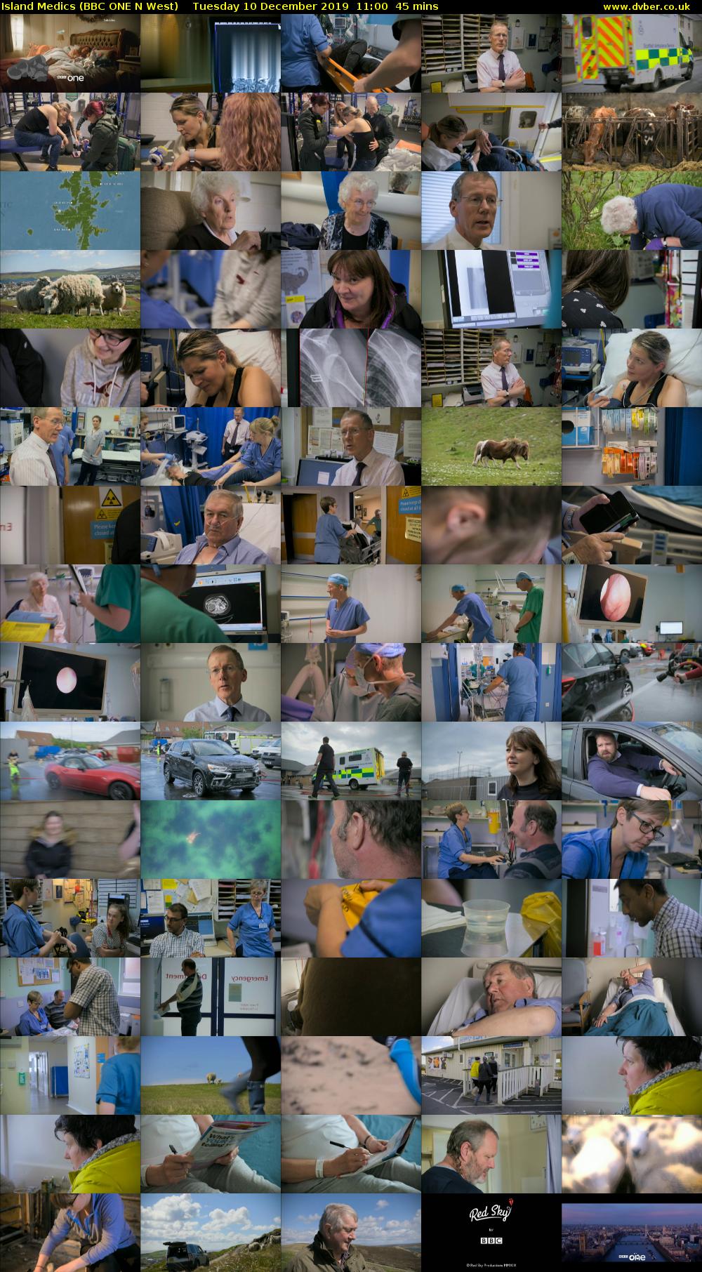 Island Medics (BBC ONE N West) Tuesday 10 December 2019 11:00 - 11:45