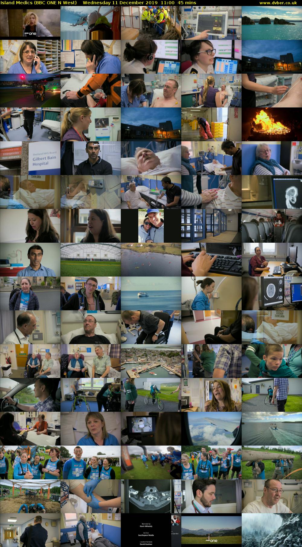 Island Medics (BBC ONE N West) Wednesday 11 December 2019 11:00 - 11:45