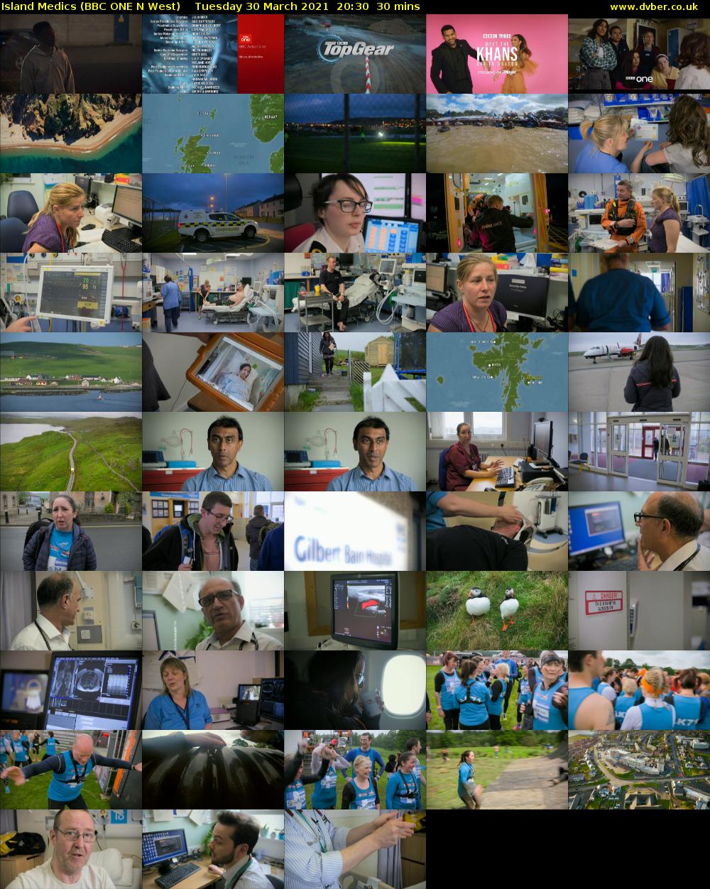 Island Medics (BBC ONE N West) Tuesday 30 March 2021 20:30 - 21:00