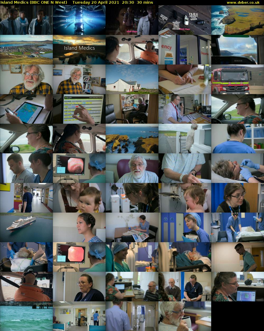 Island Medics (BBC ONE N West) Tuesday 20 April 2021 20:30 - 21:00