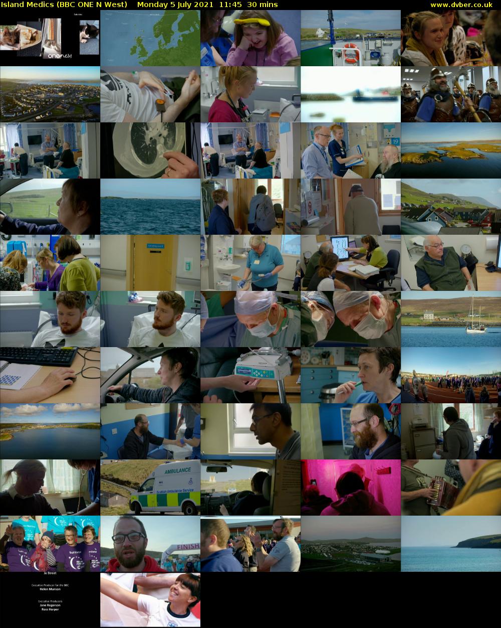 Island Medics (BBC ONE N West) Monday 5 July 2021 11:45 - 12:15