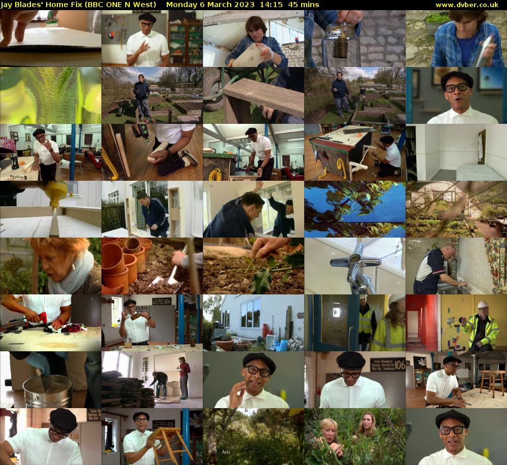 Jay Blades' Home Fix (BBC ONE N West) Monday 6 March 2023 14:15 - 15:00