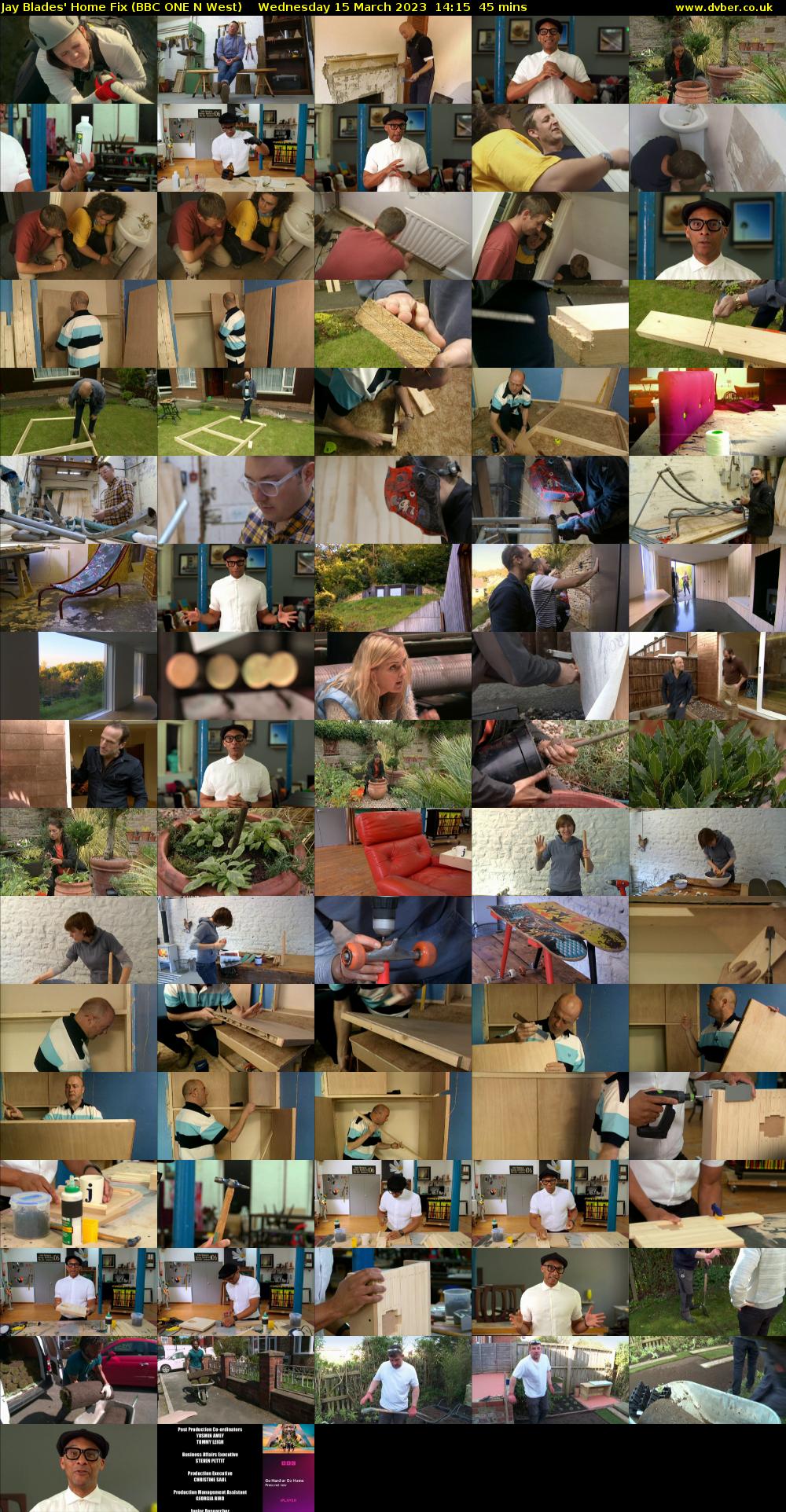 Jay Blades' Home Fix (BBC ONE N West) Wednesday 15 March 2023 14:15 - 15:00