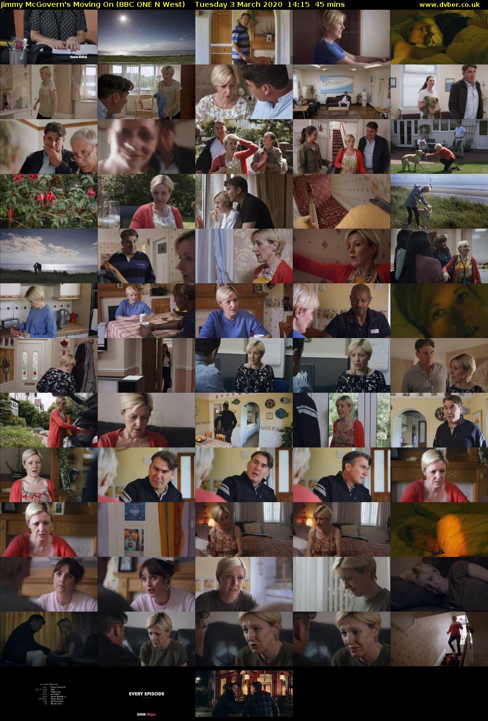 Jimmy McGovern's Moving On (BBC ONE N West) Tuesday 3 March 2020 14:15 - 15:00