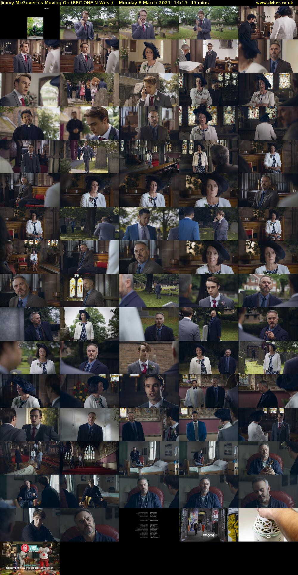 Jimmy McGovern's Moving On (BBC ONE N West) Monday 8 March 2021 14:15 - 15:00