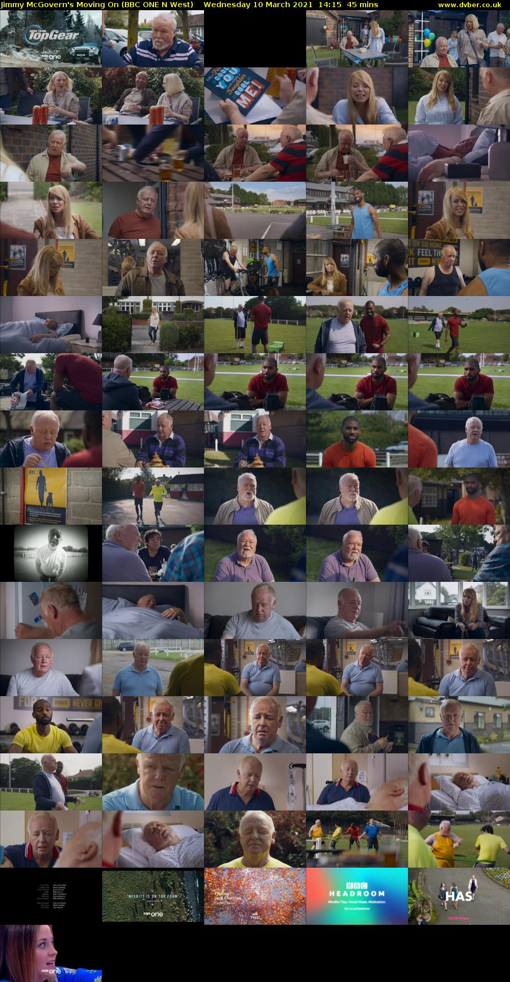 Jimmy McGovern's Moving On (BBC ONE N West) Wednesday 10 March 2021 14:15 - 15:00