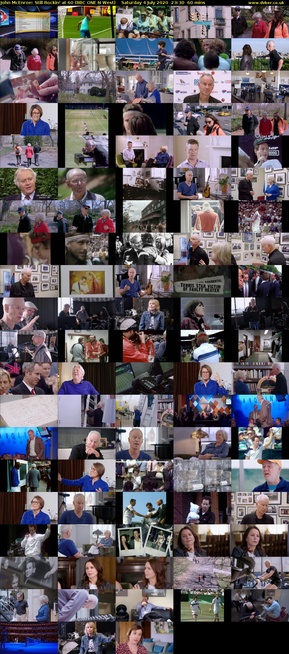 John McEnroe: Still Rockin' at 60 (BBC ONE N West) Saturday 4 July 2020 23:30 - 00:30