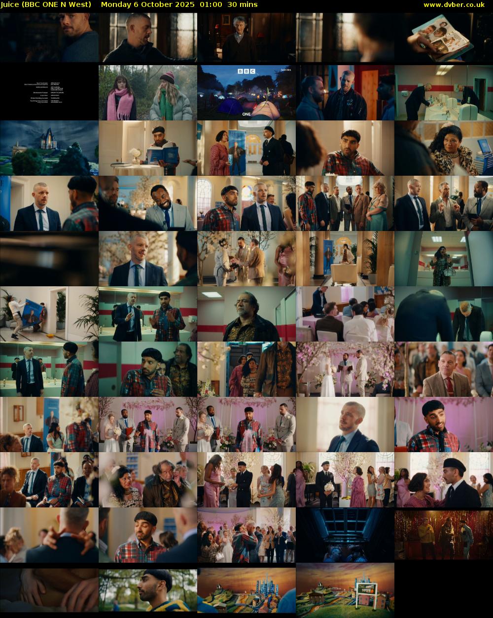 Juice (BBC ONE N West) Monday 6 October 2025 01:00 - 01:30