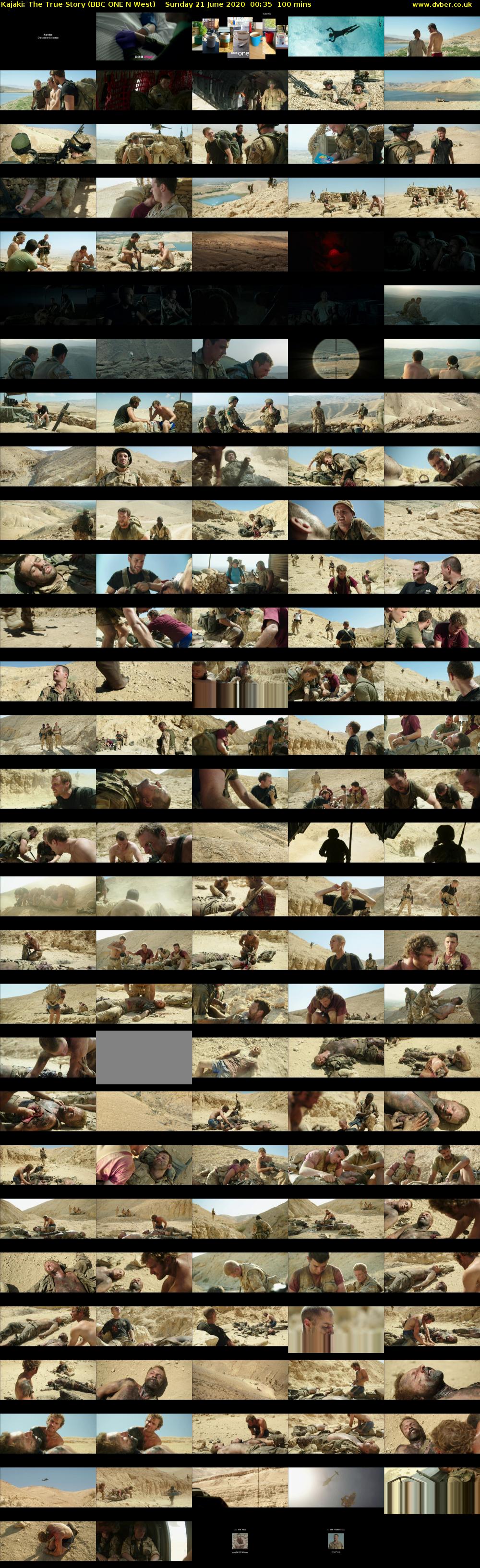 Kajaki: The True Story (BBC ONE N West) Sunday 21 June 2020 00:35 - 02:15