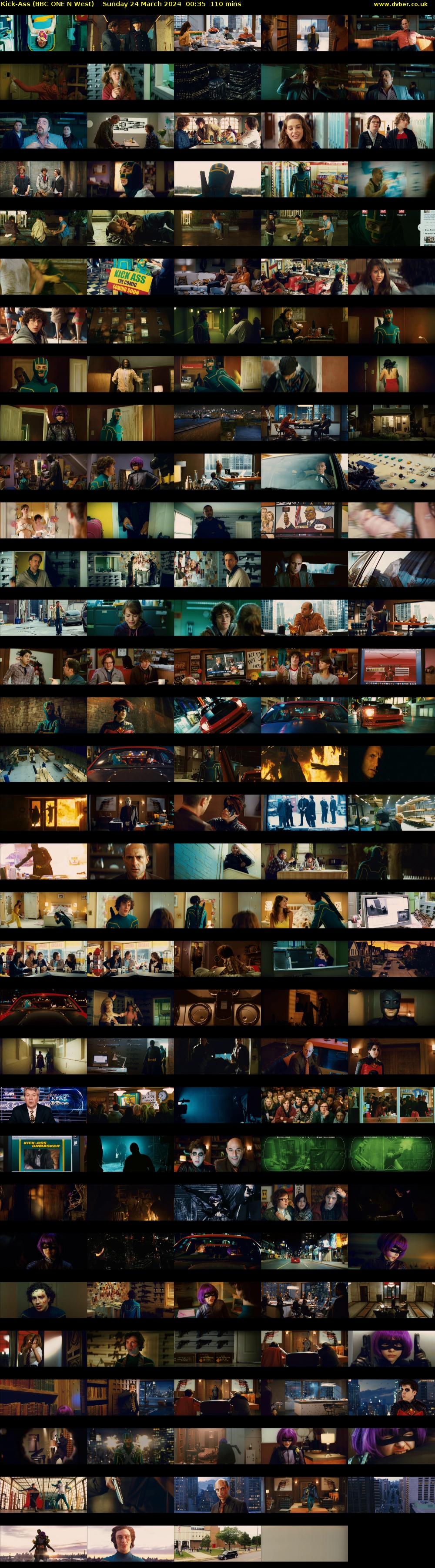 Kick-Ass (BBC ONE N West) Sunday 24 March 2024 00:35 - 02:25