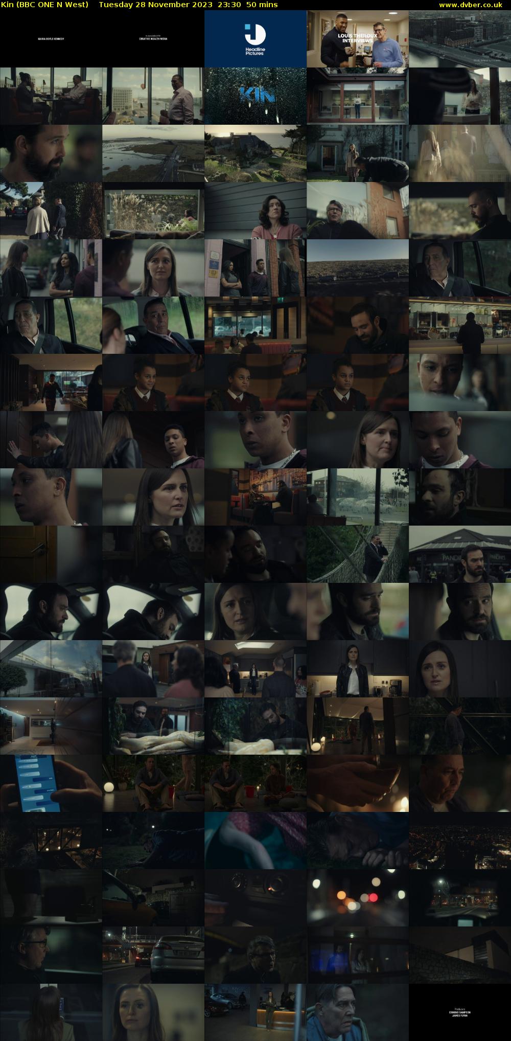 Kin (BBC ONE N West) Tuesday 28 November 2023 23:30 - 00:20