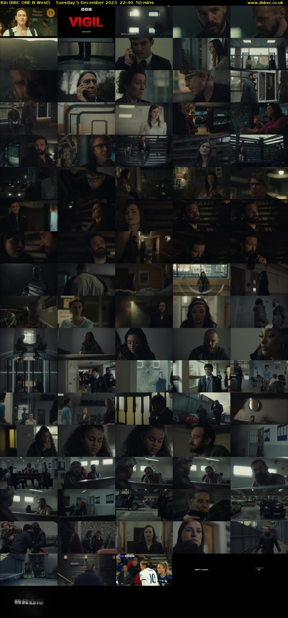 Kin (BBC ONE N West) Tuesday 5 December 2023 22:40 - 23:30