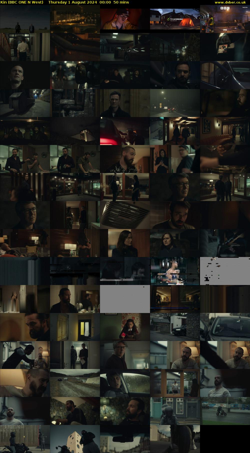 Kin (BBC ONE N West) Thursday 1 August 2024 00:00 - 00:50