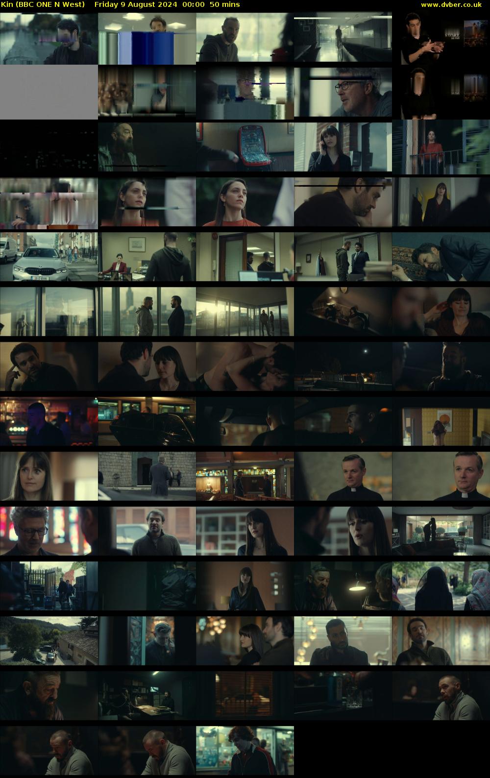 Kin (BBC ONE N West) Friday 9 August 2024 00:00 - 00:50