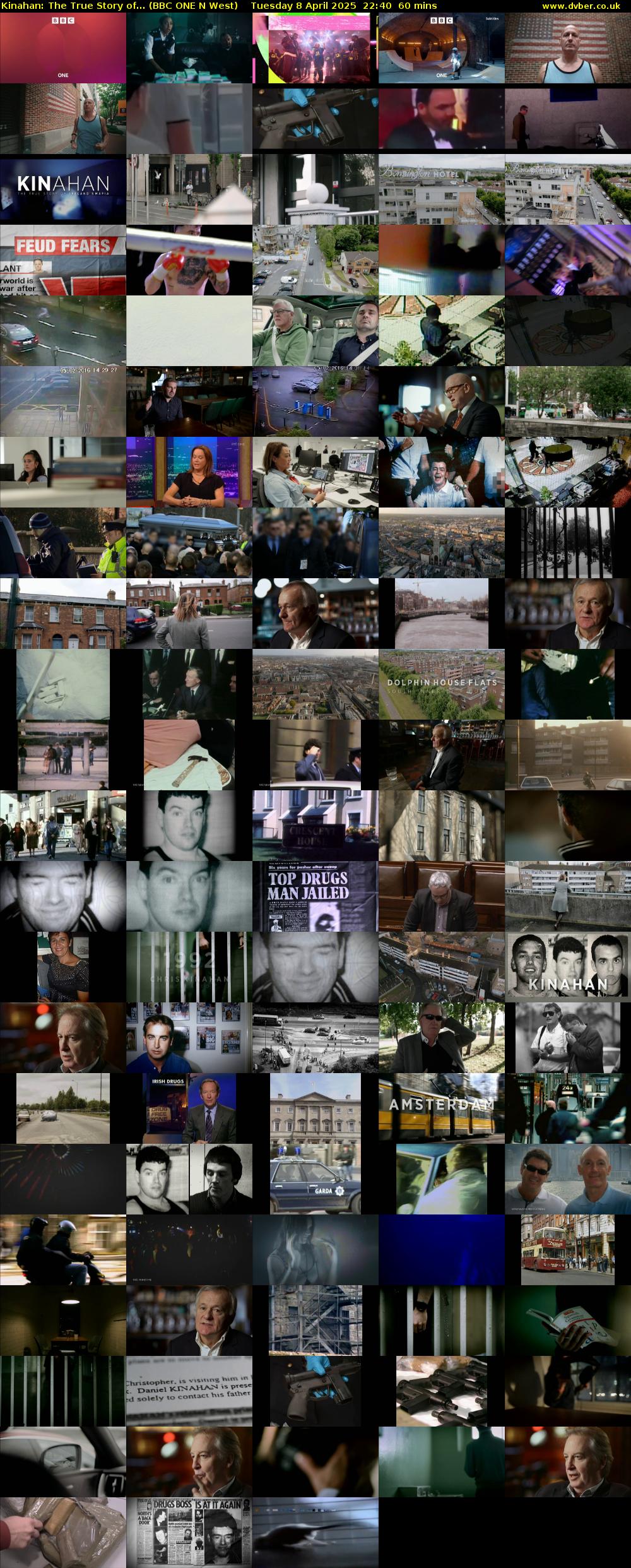 Kinahan: The True Story of... (BBC ONE N West) Tuesday 8 April 2025 22:40 - 23:40
