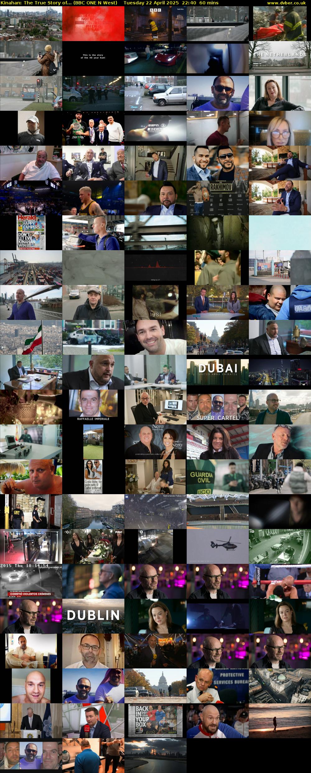 Kinahan: The True Story of... (BBC ONE N West) Tuesday 22 April 2025 22:40 - 23:40