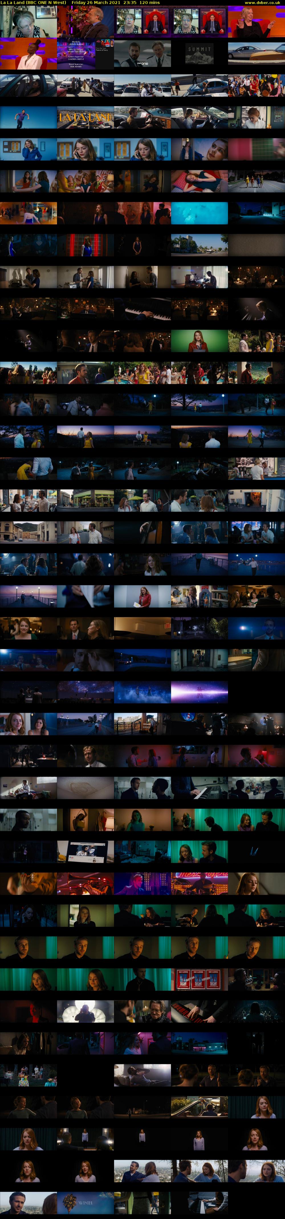 La La Land (BBC ONE N West) Friday 26 March 2021 23:35 - 01:35