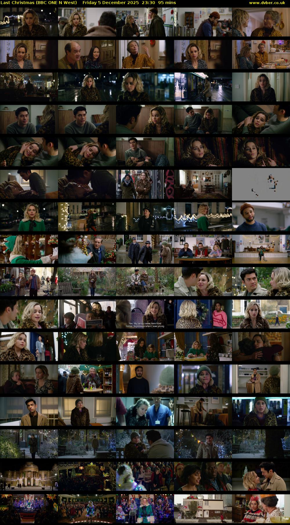 Last Christmas (BBC ONE N West) Friday 5 December 2025 23:30 - 01:05