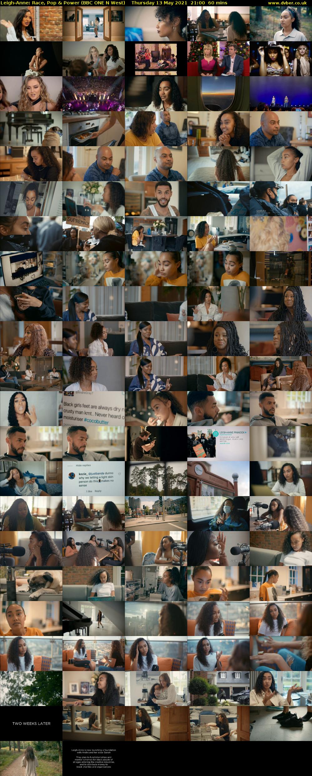 Leigh-Anne: Race, Pop & Power (BBC ONE N West) Thursday 13 May 2021 21:00 - 22:00