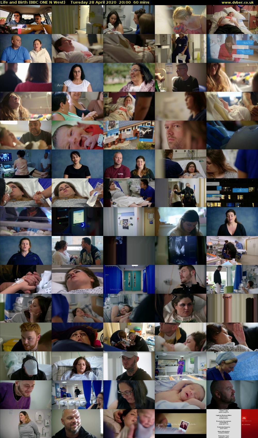 Life and Birth (BBC ONE N West) Tuesday 28 April 2020 20:00 - 21:00