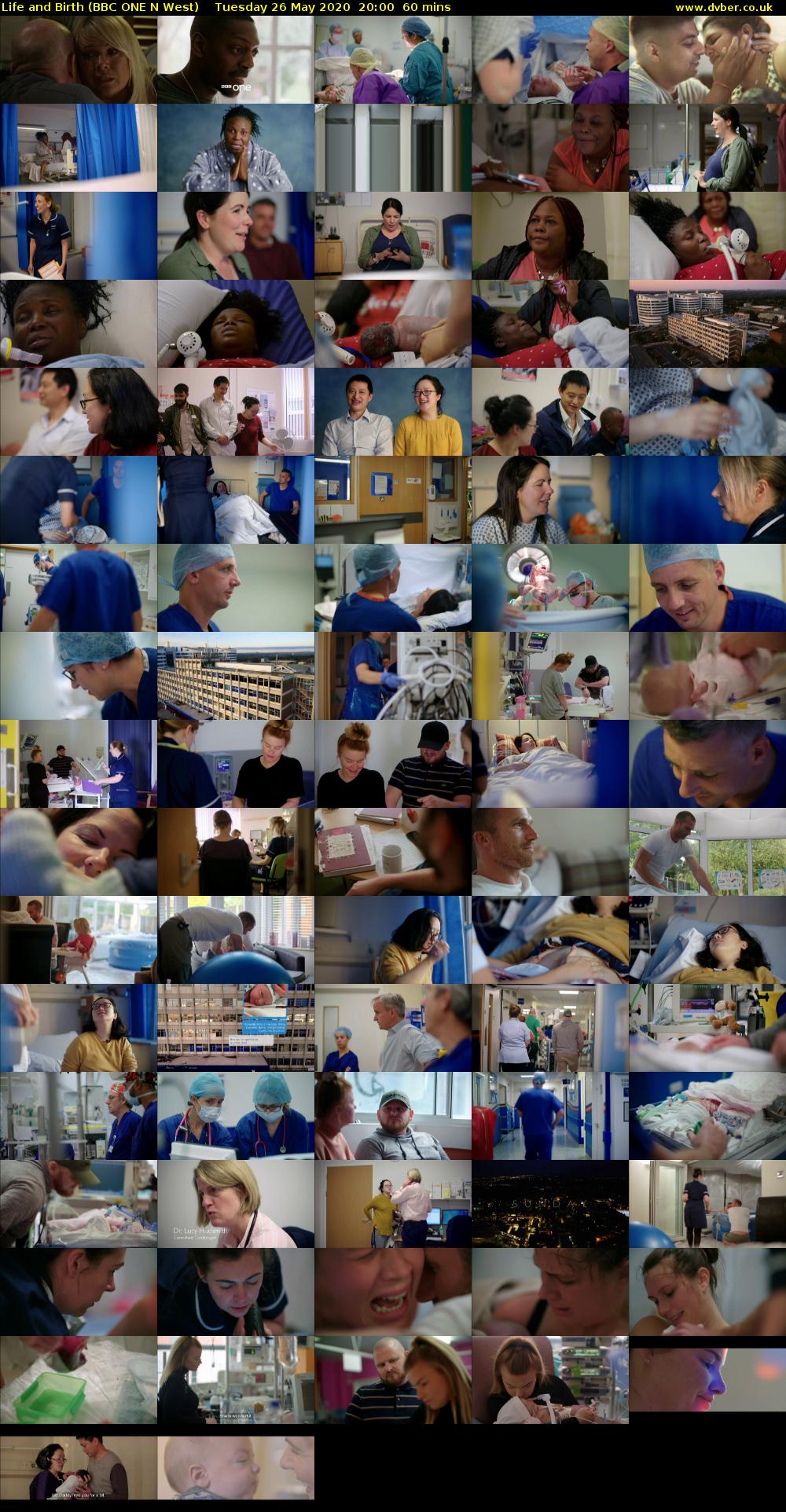 Life and Birth (BBC ONE N West) Tuesday 26 May 2020 20:00 - 21:00