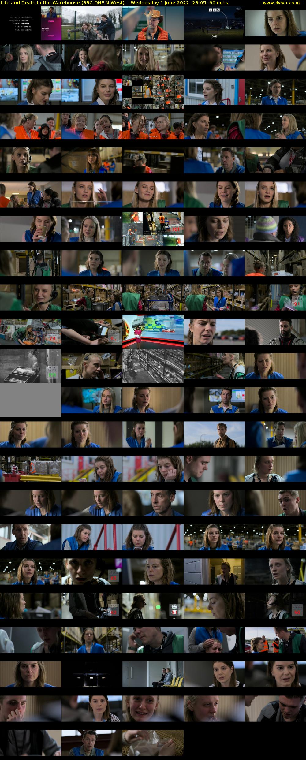 Life and Death in the Warehouse (BBC ONE N West) Wednesday 1 June 2022 23:05 - 00:05