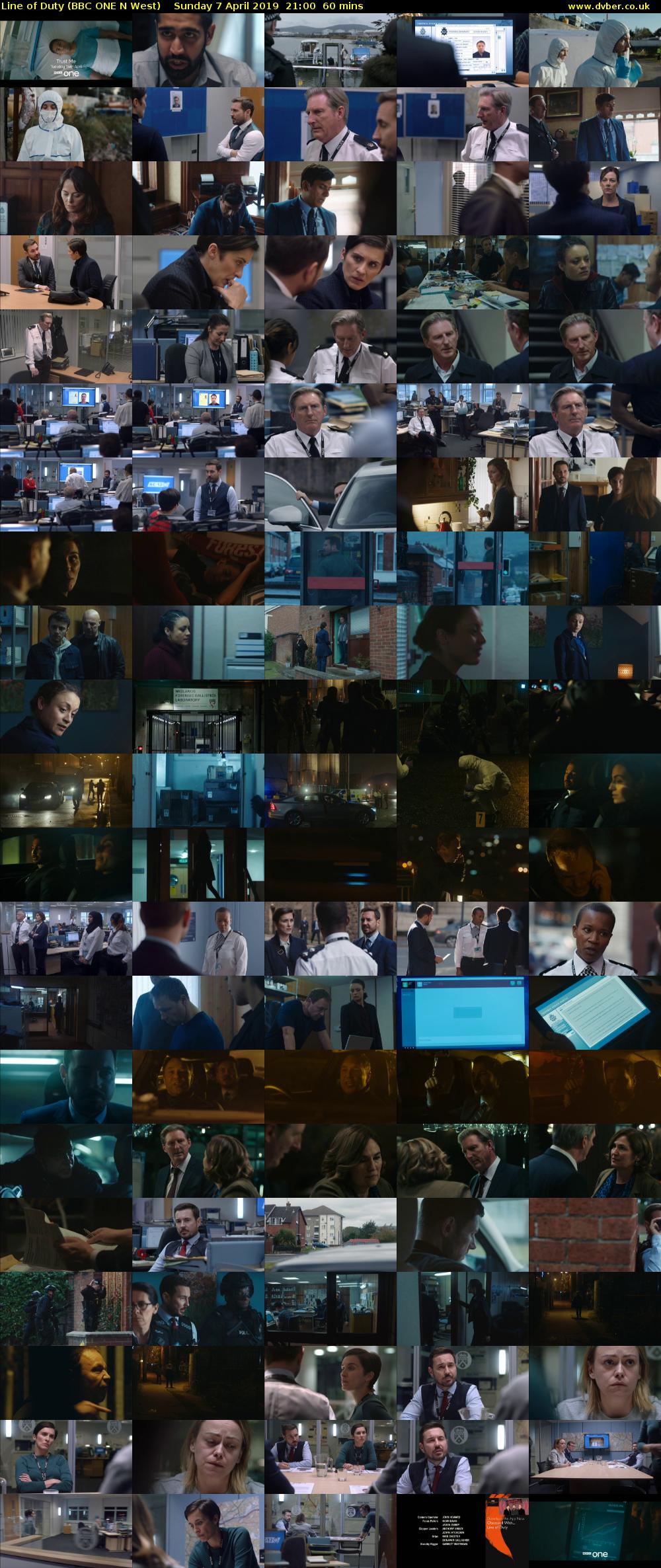 Line of Duty (BBC ONE N West) Sunday 7 April 2019 21:00 - 22:00