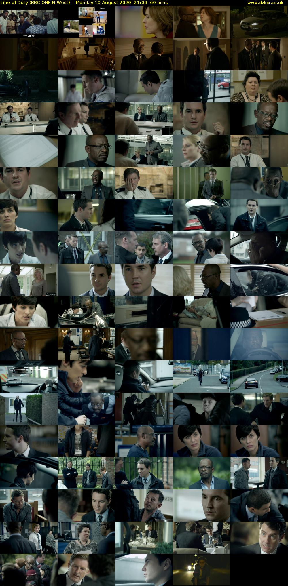 Line of Duty (BBC ONE N West) Monday 10 August 2020 21:00 - 22:00