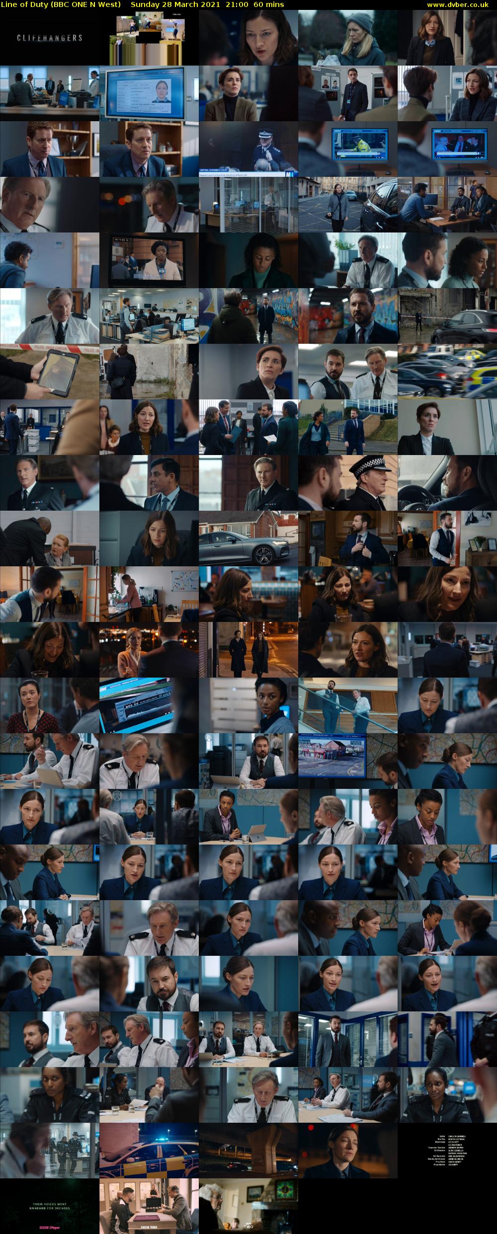 Line of Duty (BBC ONE N West) Sunday 28 March 2021 21:00 - 22:00
