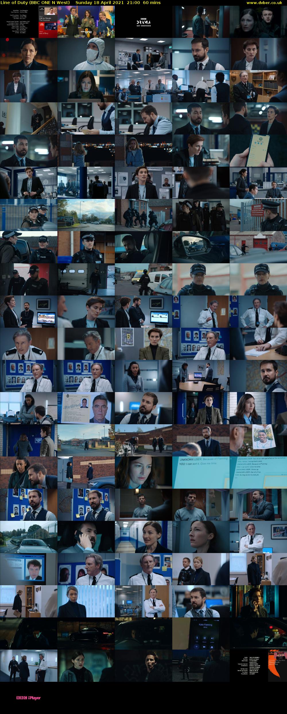 Line of Duty (BBC ONE N West) Sunday 18 April 2021 21:00 - 22:00