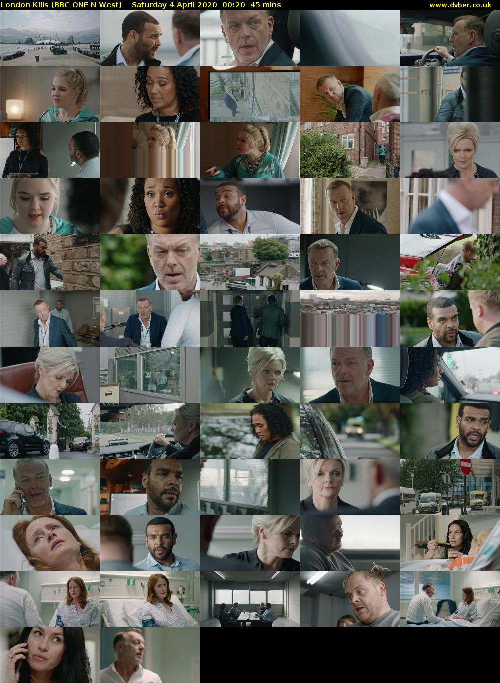 London Kills (BBC ONE N West) Saturday 4 April 2020 00:20 - 01:05