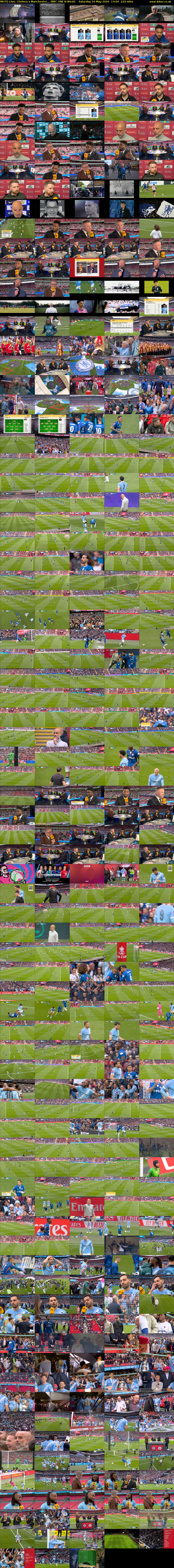 MOTD Live: Chelsea v Manchester... (BBC ONE N West) Saturday 16 May 2026 14:00 - 17:40