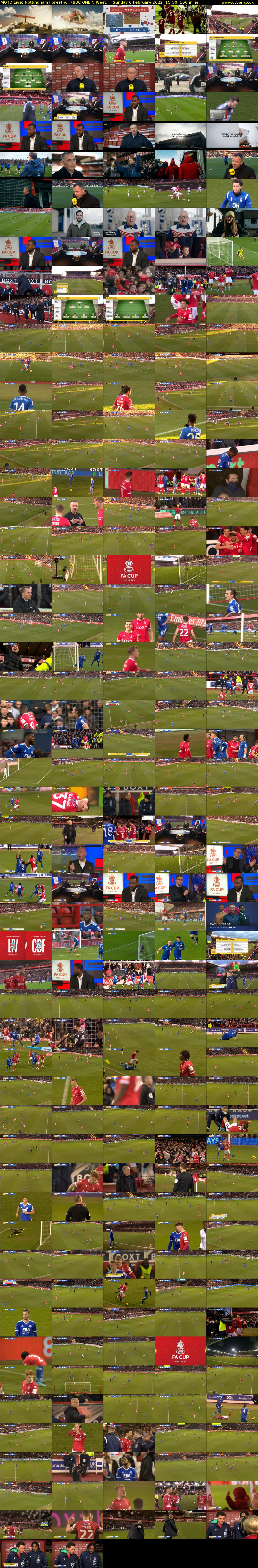 MOTD Live: Nottingham Forest v... (BBC ONE N West) Sunday 6 February 2022 15:30 - 18:00