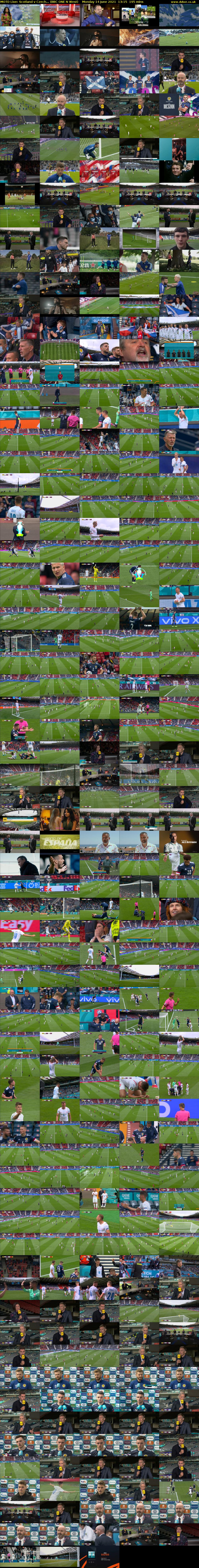 MOTD Live: Scotland v Czech... (BBC ONE N West) Monday 14 June 2021 13:15 - 16:30