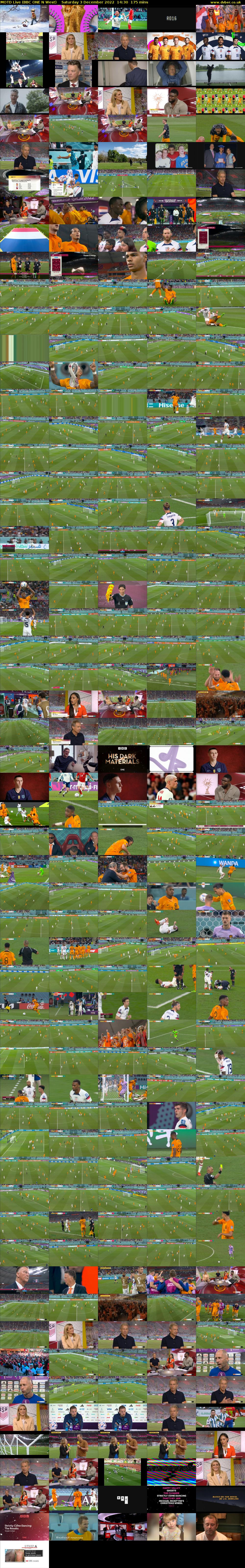 MOTD Live (BBC ONE N West) Saturday 3 December 2022 14:30 - 17:25
