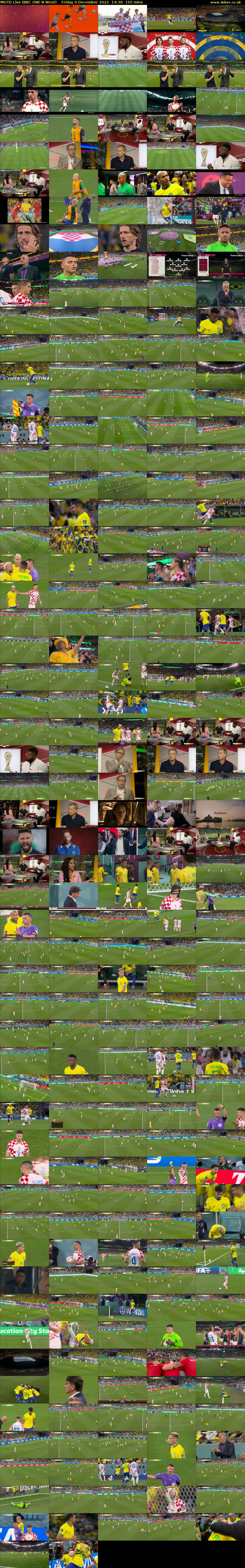 MOTD Live (BBC ONE N West) Friday 9 December 2022 14:30 - 17:15