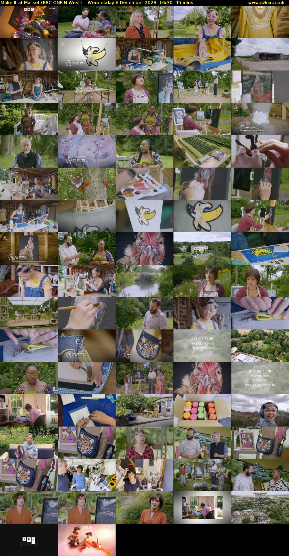 Make It at Market (BBC ONE N West) Wednesday 6 December 2023 16:30 - 17:15