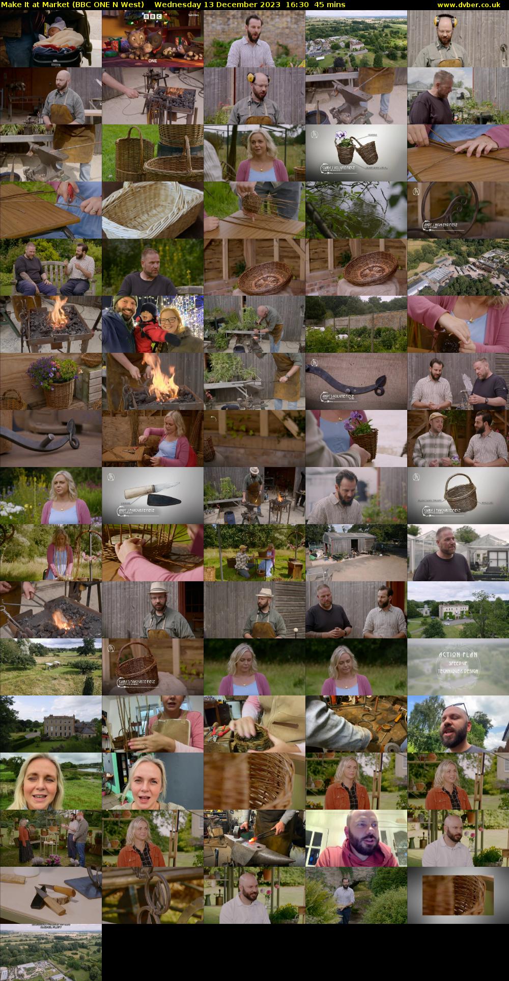 Make It at Market (BBC ONE N West) Wednesday 13 December 2023 16:30 - 17:15