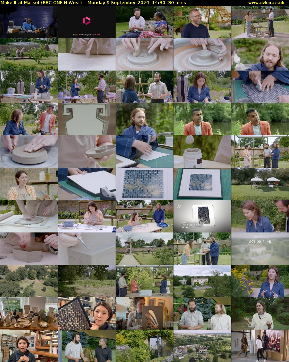 Make It at Market (BBC ONE N West) Monday 9 September 2024 14:30 - 15:00